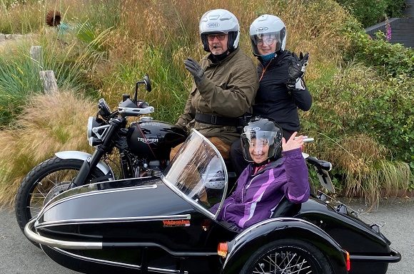 UK’s Only Licenced Motorcycle and Sidecar Tour in Mid Wales
