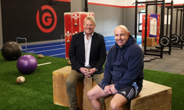 Mike Whitson and Gareth Betts at Mamhilad Park Estate