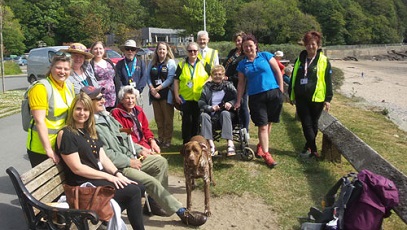 Mobility Walks to Support People on a Stroll Around Saundersfoot