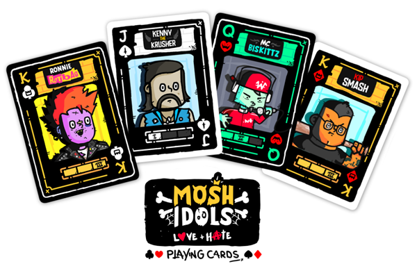 Mosh Idol Cards