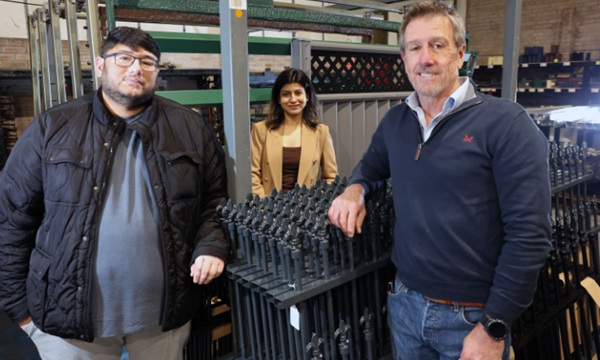 Muhammad Awais, Arushi Jolly and Mark Stewart-Woods