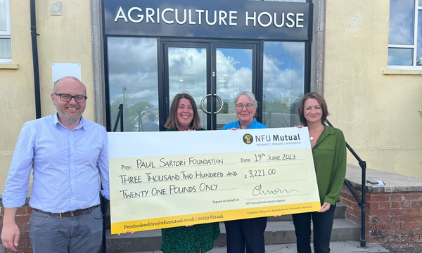 Charities in Wales Benefit from £210,000 as Part of NFU Mutual’s National Fund