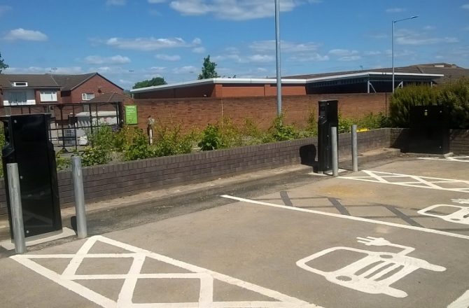 New Electric Vehicle Charge Points Near Completion