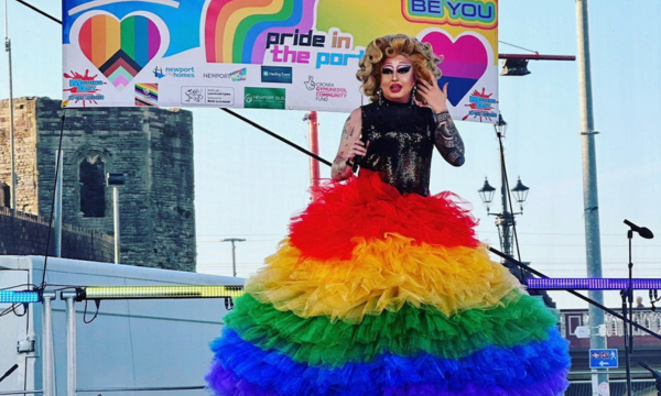 Newport Pride 2026 drag act