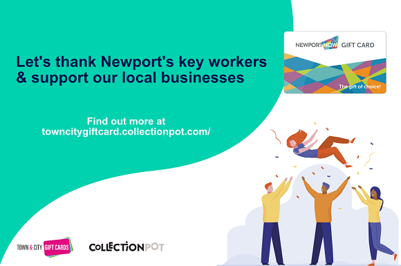 Newport Now BID Launches Scheme to Support Key Workers and City Centre Businesses