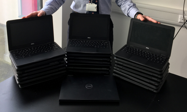 Port Funds One-hundred Chromebooks for Milford Haven and Pembroke Dock School Pupils