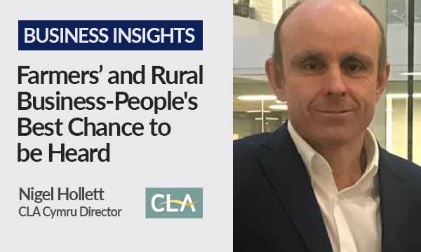 Farmers’ and Rural Business-People’s Best Chance to be Heard
