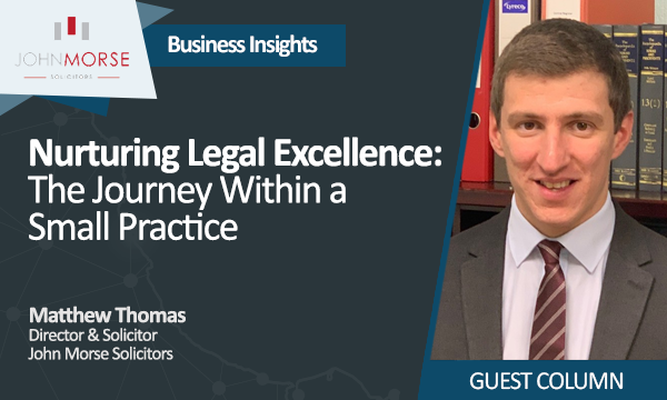 Nurturing Legal Excellence The Journey Within a Small Practice