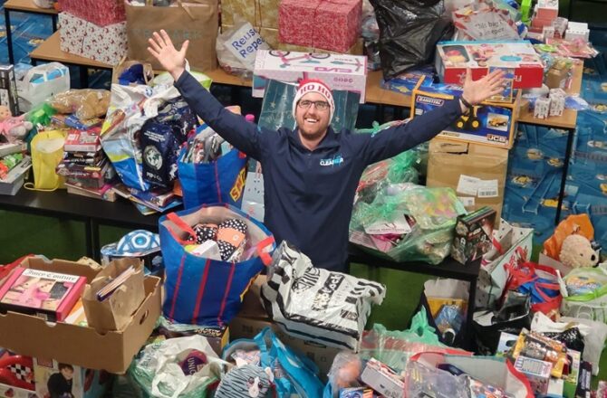 Fleet of Cardiff Business Owners Transform Their Vans into ‘Sleighs’ for Christmas Charity Collections