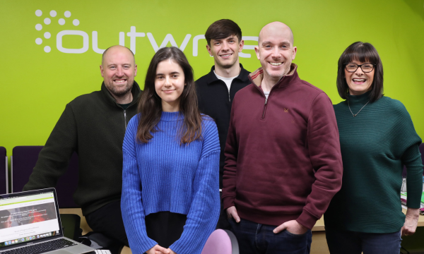 Members of the Outwrite PR team, Mold.