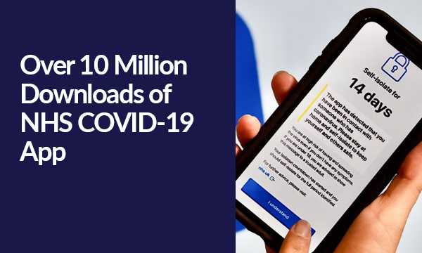 Over 10 Million Downloads of NHS COVID-19 App