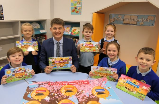 Local Business Backs Enterprise in Swansea Schools