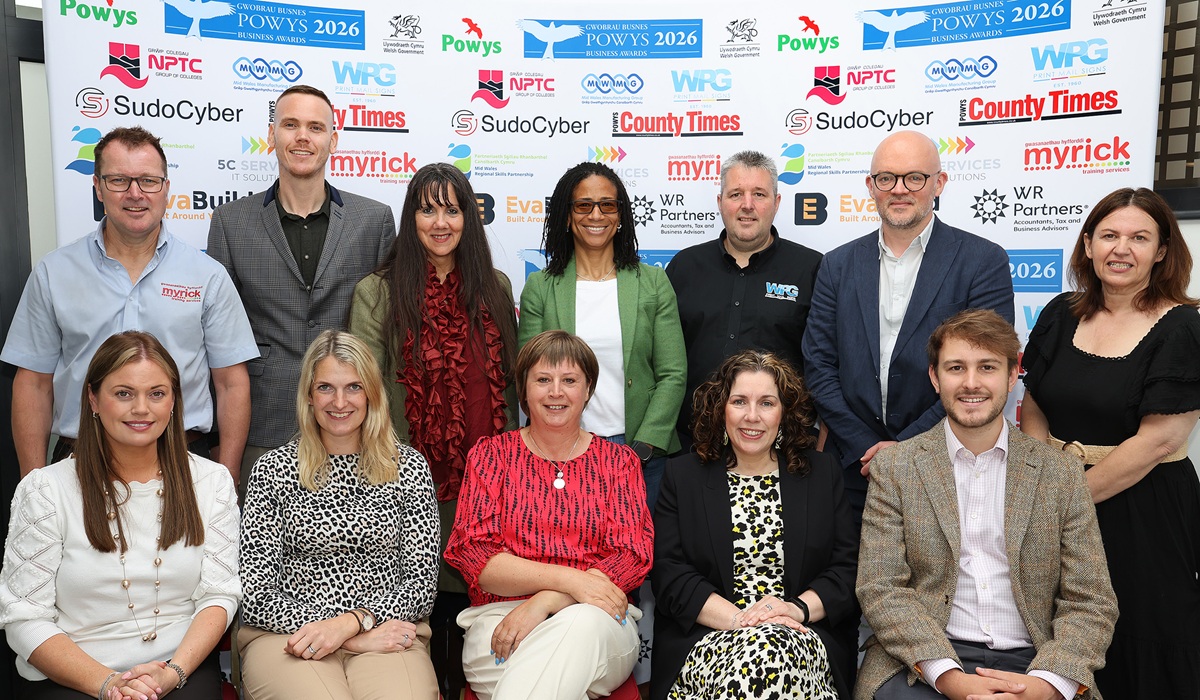Powys Business Awards 2026 Launch at Eva Build, Newtown. Picture by Phil Blagg Photography. PB093-2026