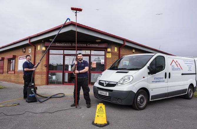 Port Talbot Window Cleaning Firm Awarded Grant to Expand Services
