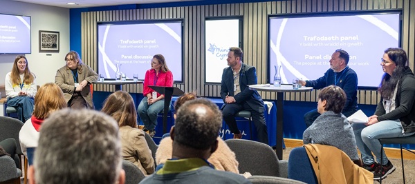 Panel members in discussion at the launch of 'Mental Health is Everything, Everywhere, Everyone'