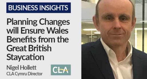 Planning Changes will Ensure Wales Benefits from the Great British Staycation