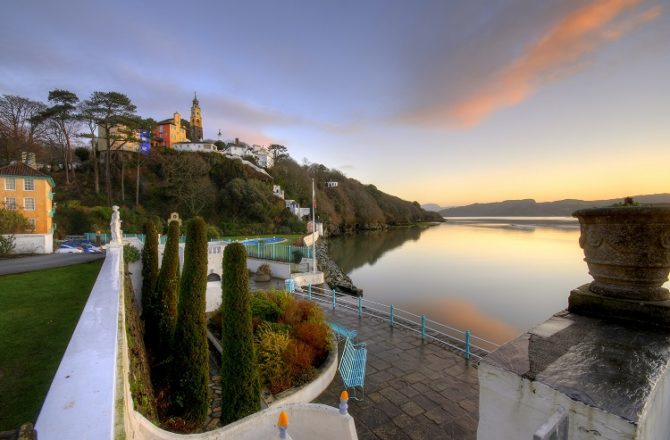 Portmeirion Village Re-opens with Support from HSBC UK