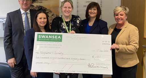 Swansea Building Society Raises Money for the Alzheimer’s Society