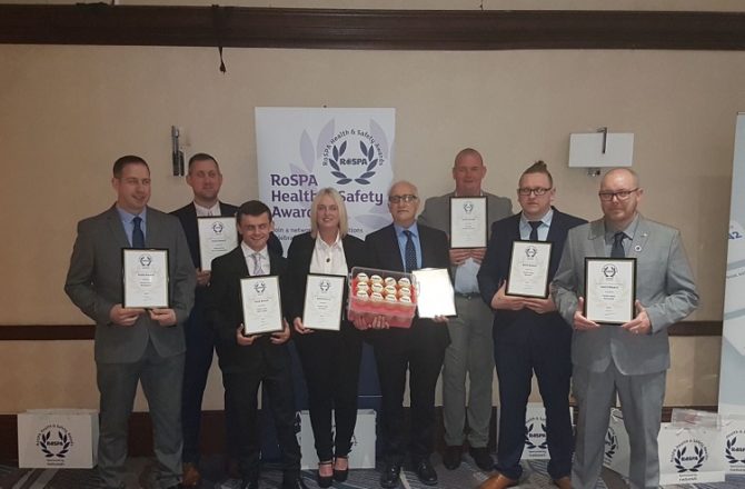 Newport Smiths News Distribution Centre Wins Safety Award