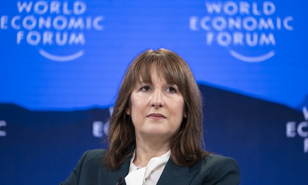 Rachel Reeves at Davos