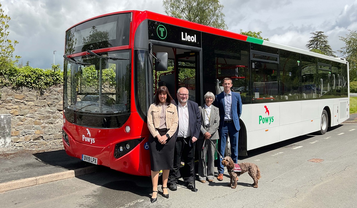 Refurbished Powys Bus 140526