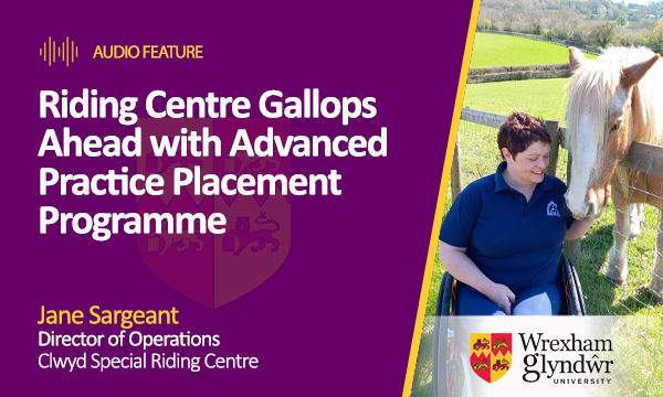 Riding Centre Gallops Ahead with Advanced Practice Placement Programme