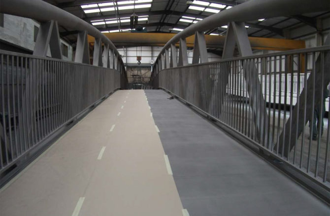 New Pedestrians and Cyclists Bridge to be Installed over River Ely