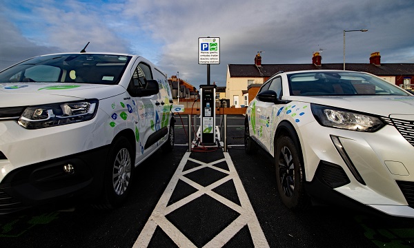 Smart Charging Firm Supports Roll Out of Largest EV Charging Hub in Wales