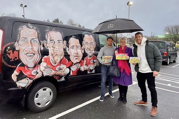 Welsh Rugby Stars’ Firm Donates Enterprise Education Packs to Schools