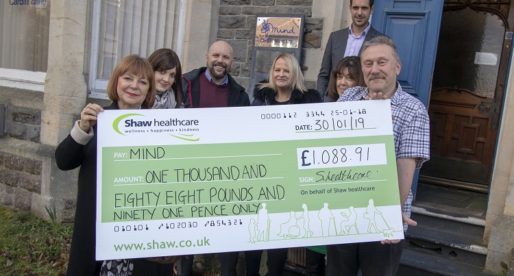 Welsh Office Workers Raise More than £1,000 for Mental Health Charity