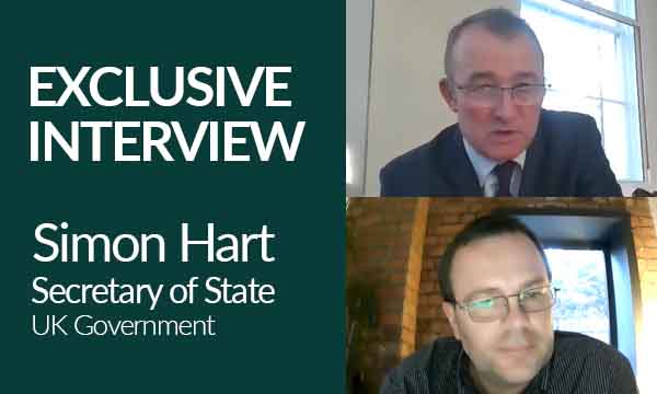 Exclusive Interview with Secretary of State Simon Hart