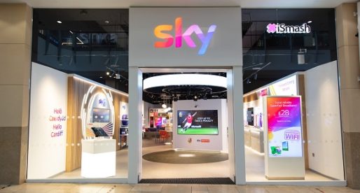 Sky Opens First Ever Retail Shop in Wales at St David’s Cardiff