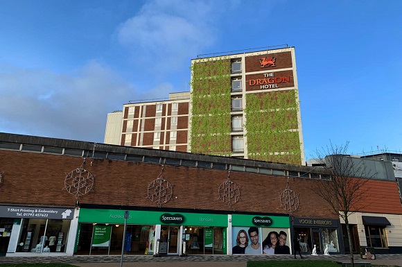 Swansea’s Dragon Hotel Bids to Become City’s Latest Green Landmark