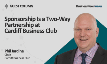 Sponsorship Is a TwoWay Partnership at Cardiff Business Club