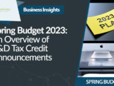 Spring Budget 2023: An Overview of R&D Tax Credit Announcements