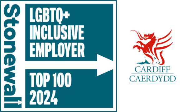 Stonewall Names Cardiff Council Top 100 and Gold Award Winning Employer for 2024