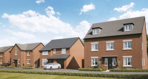 Building Work Enters Final Stage at a Housing Development in Newport