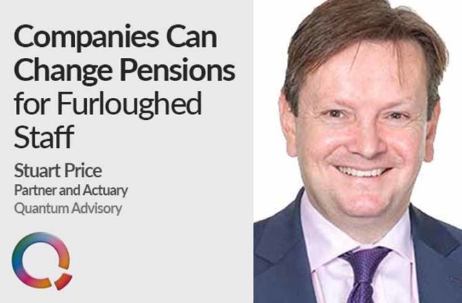 Companies Can Change Pensions for Furloughed Staff
