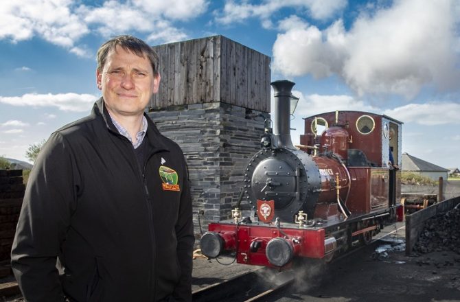 Mid Wales Heritage Railway Building up Steam to Reopen for the Summer