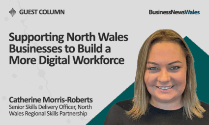 Supporting North Wales Businesses to Build a More Digital Workforce