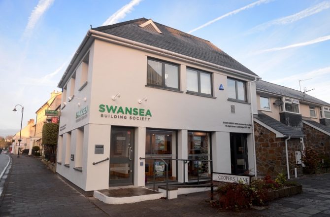 Swansea Building Society’s Cowbridge Branch Reaches Mortgage Balance Milestone