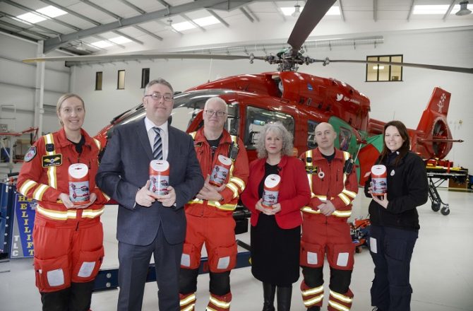 Swansea Building Society to Support Wales Air Ambulance in 2020