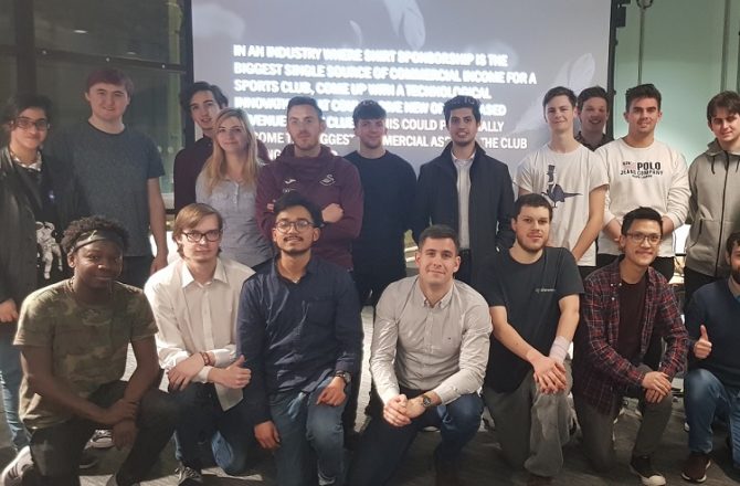 Students Collaborate with Swansea City for Inaugural Hackathon Weekend