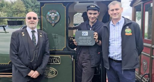 Award Recognises Talyllyn Railway’s Contribution to Tourism Industry