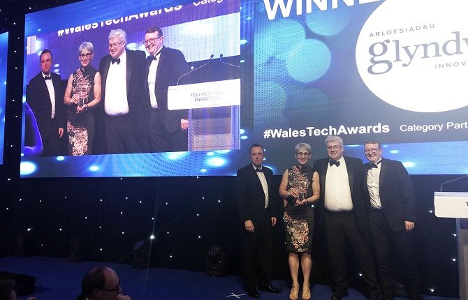 Glyndwr Innovations Win National Technology Award
