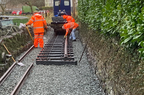 Remodelling Work Begins at Corris Railway Station