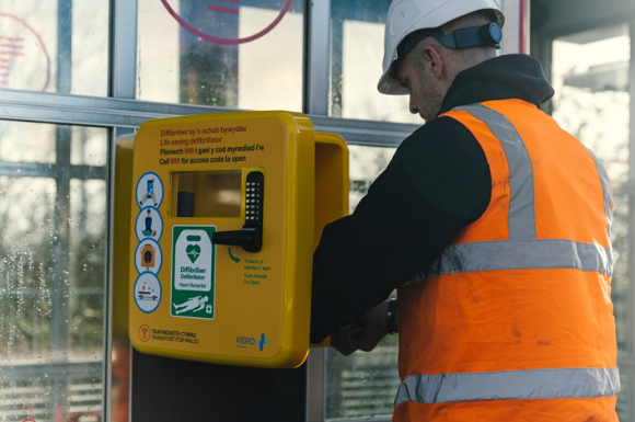 Defibrillators Installed at Welsh at Railway Stations
