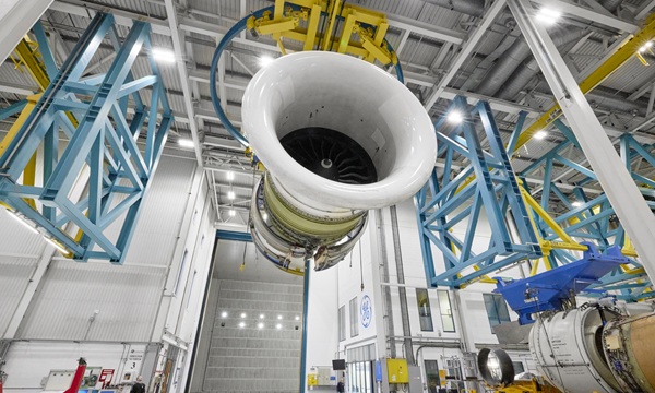 The GE Aerospace site in Wales is home to the GE90115B engine which supports a global customer base