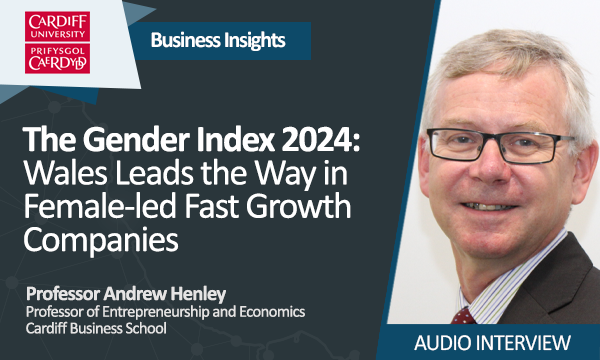 The Gender Index 2024: Wales Leads The Way in Female-led Fast Growth Companies