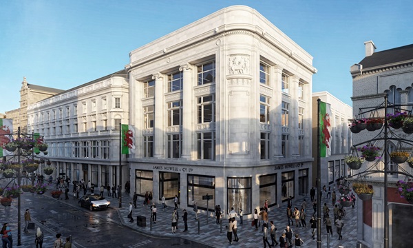 Cardiff’s Historic Howells Building Set for £100 Million Transformation